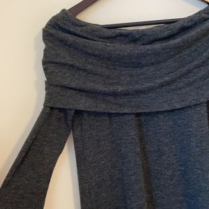 Loft off the shoulder, light sweater